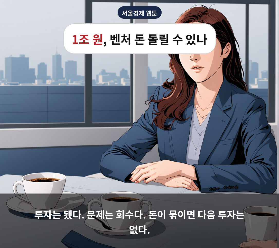 투자는 됐다. 문제는 회수다. 돈이 묶이면 다음 투자는 없다.