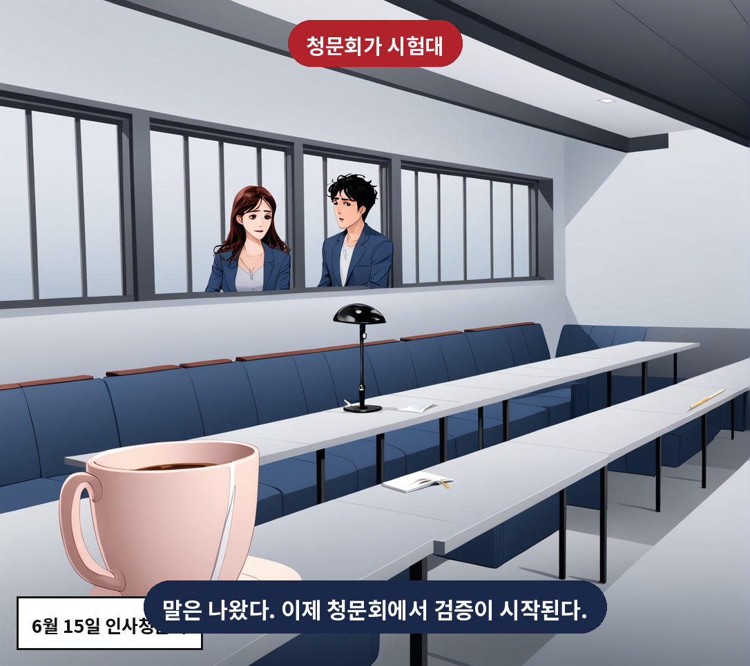 6월 15일 인사청문회