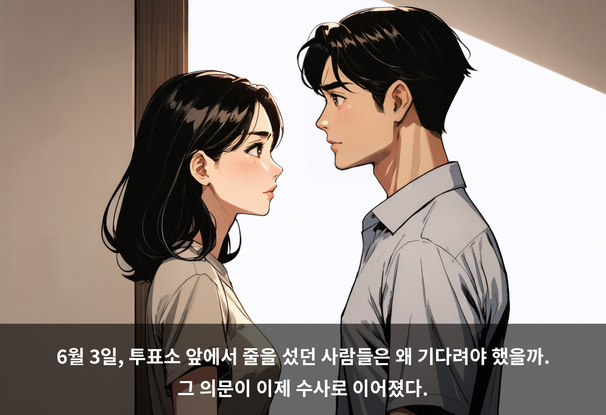 지난 6월 3일 지방선거 당일, 인천 연수구와 경기 화성 동탄구에서는 유권자들이 투표용지를 받지 못해 줄을