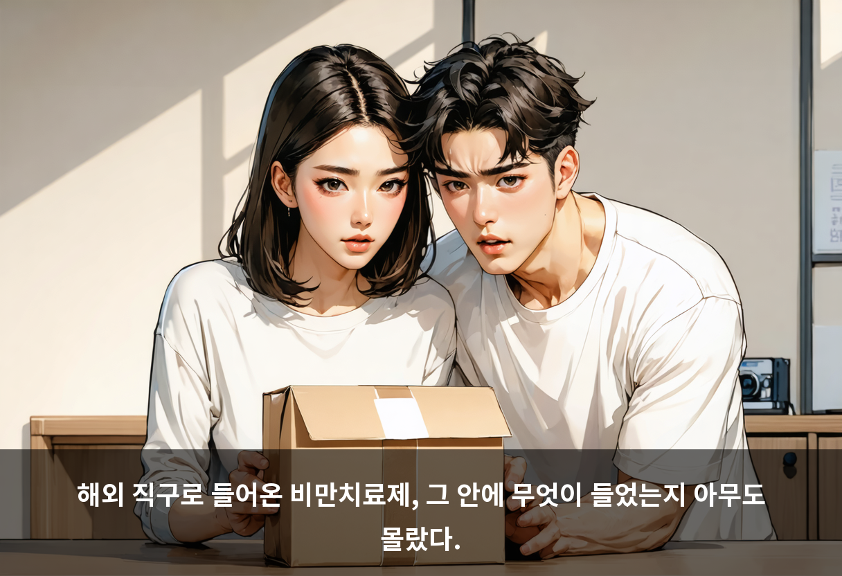 해외 직구로 들어온 비만치료제, 그 안에 무엇이 들었는지 아무도 몰랐다.