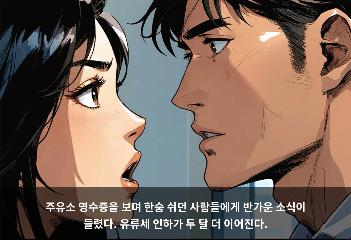 유류세 인하, 이달 말 끝날 뻔했다가 두 달 더 늘었습니다 ⏳