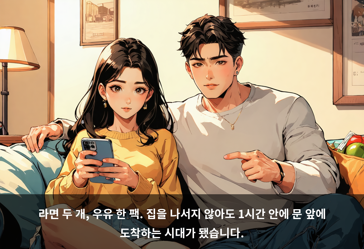 편의점 넘어 백화점까지, 배달앱에 올라탔습니다 🛵