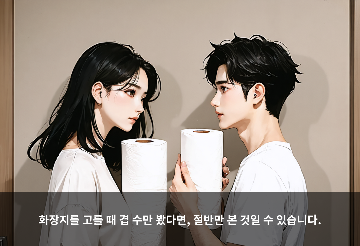 수입이 더 쉬웠을 텐데, 모나리자는 국내에서 직접 만들었습니다 🧻