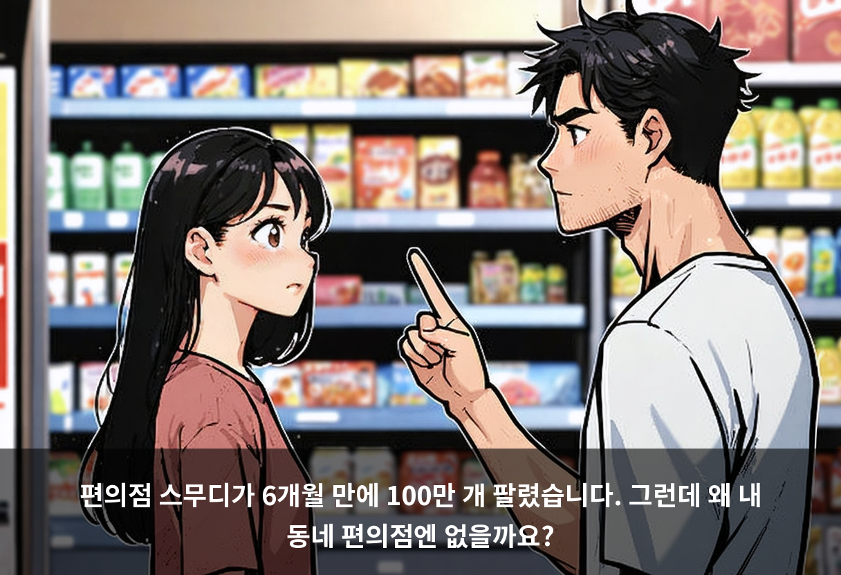 1분 스무디 기계, 전국 300여 곳에서만 100만 잔 팔렸습니다 🍹