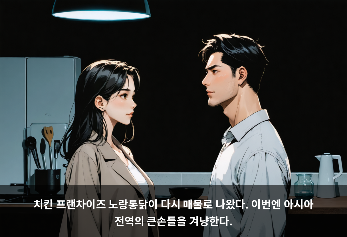 치킨 프랜차이즈 노랑통닭이 다시 매물로 나왔다. 이번엔 아시아 전역의 큰손들을 겨냥한다.