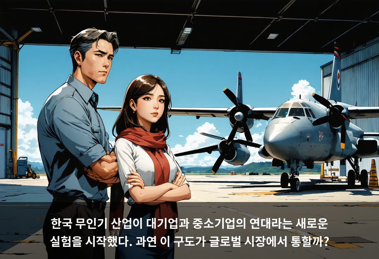 한국산 무인기가 글로벌 시장에서 통하려면 무엇이 필요할까? 한화에어로스페이스가 직접 답을 내놓았다.