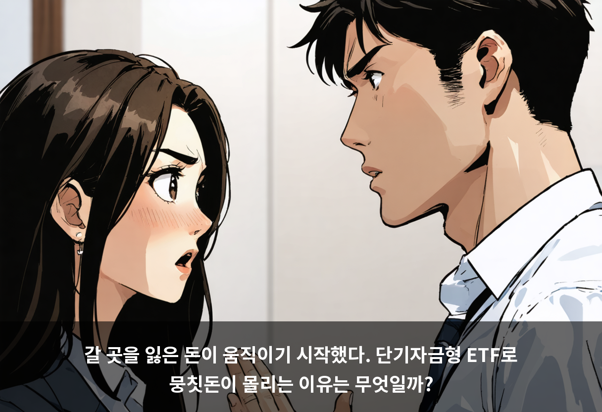 갈 곳을 잃은 돈이 움직이기 시작했다. 단기자금형 ETF로 뭉칫돈이 몰리는 이유는 무엇일까?