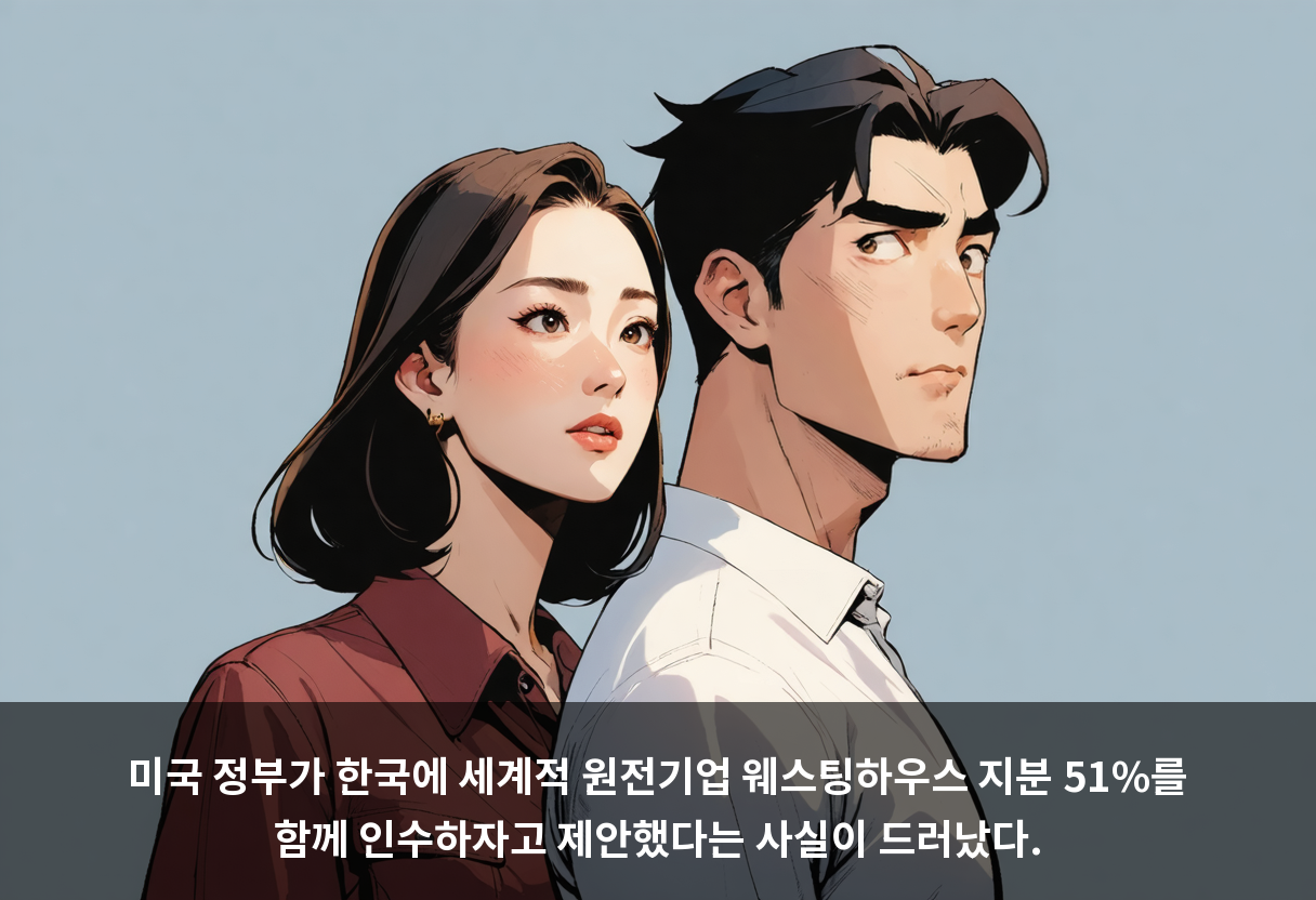 미국이 먼저 "51% 같이 사자"고 했는데, 지금은 5~10%입니다 🍰