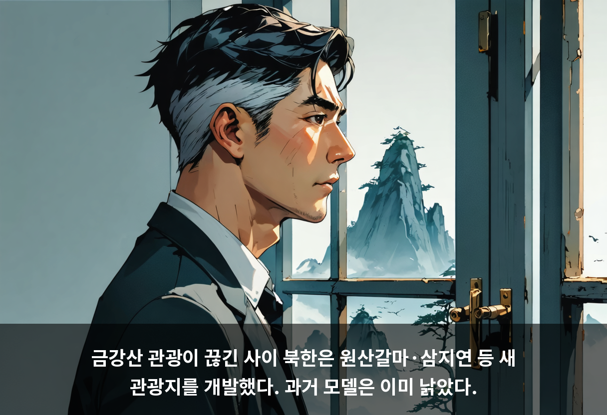 금강산 관광이 끊긴 사이 북한은 원산갈마·삼지연 등 새 관광지를 개발했다. 과거 모델은 이미 낡았다.
