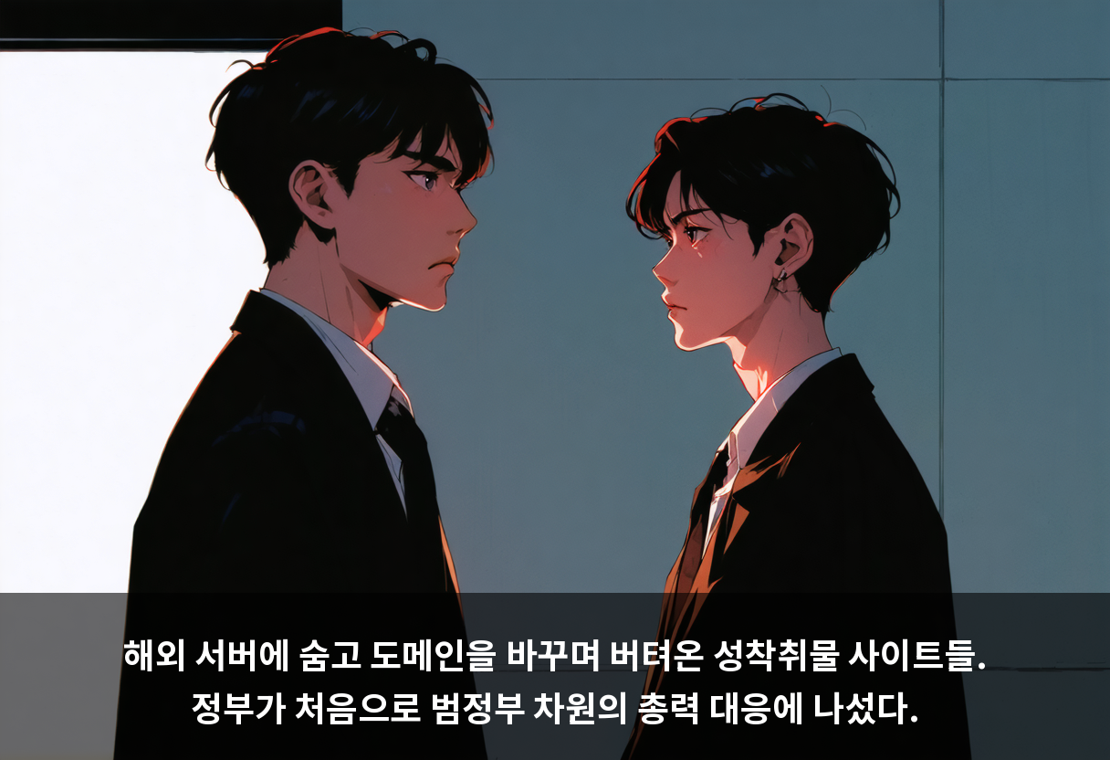 한 달 만에 성착취물 사이트 6,683개가 4,736개로 줄었습니다 🔌