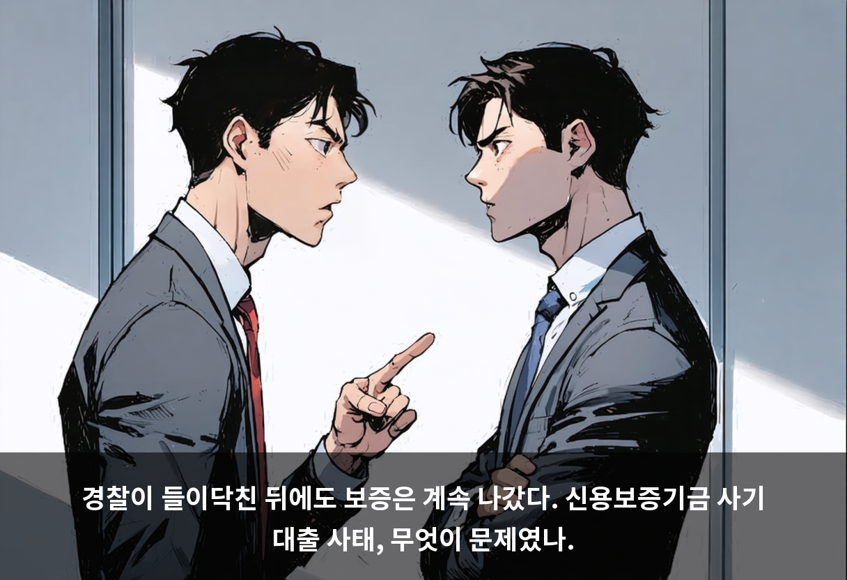 신용보증기금, 압수수색 받고도 9개월간 같은 보증을 내줬다고? 🩺