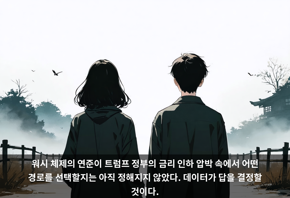 워시 체제의 연준이 트럼프 정부의 금리 인하 압박 속에서 어떤 경로를 선택할지는 아직 정해지지 않았다. 데이터가 답을 결정할 것이다.