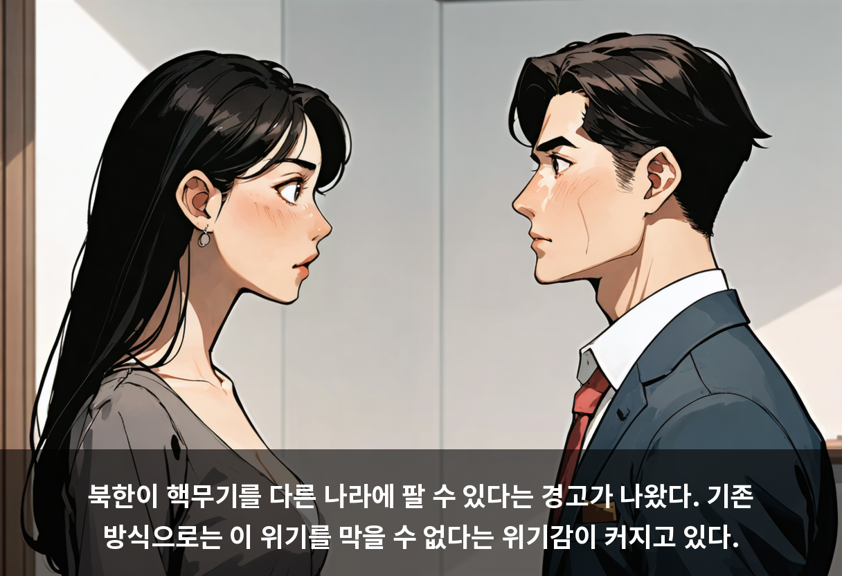 북한이 핵무기를 다른 나라에 팔 수 있다는 경고가 나왔다. 기존 방식으로는 이 위기를 막을 수 없다는 위기감이 커지고 있다.
