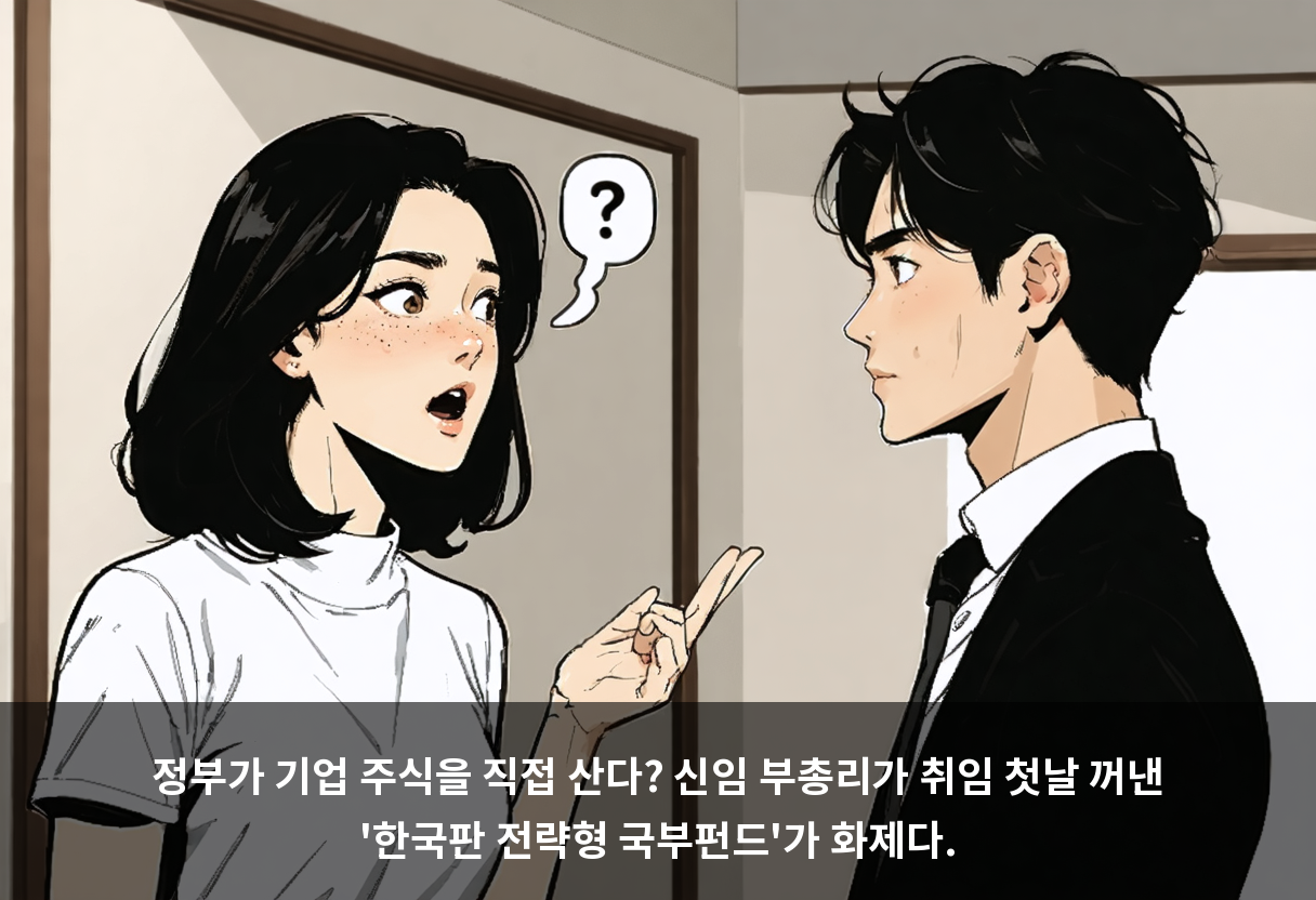20조 원 국부펀드, 첫해 실탄은 1조 원이라네요 🎙️
