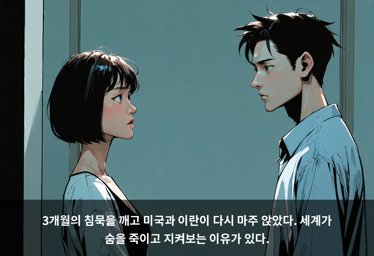 뉴욕에서 3시간 마주 앉았는데, 봉쇄 해제는 거절당했다니요 🚢