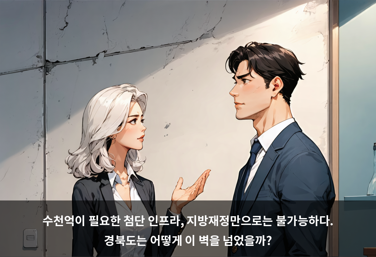 경북도가 141억 원으로 1조 6000억 원을 굴리는 방법 🧲
