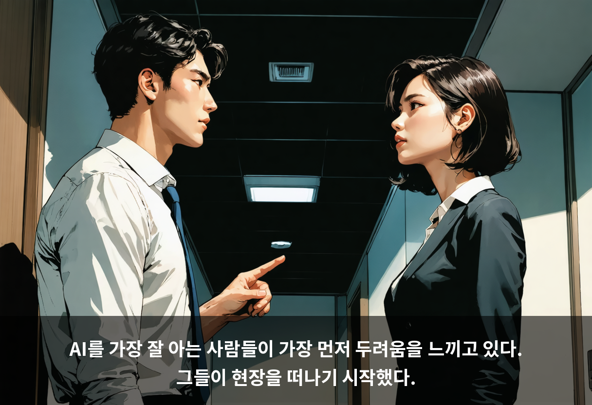 AI를 가장 잘 아는 사람들이 가장 먼저 두려움을 느끼고 있다. 그들이 현장을 떠나기 시작했다.