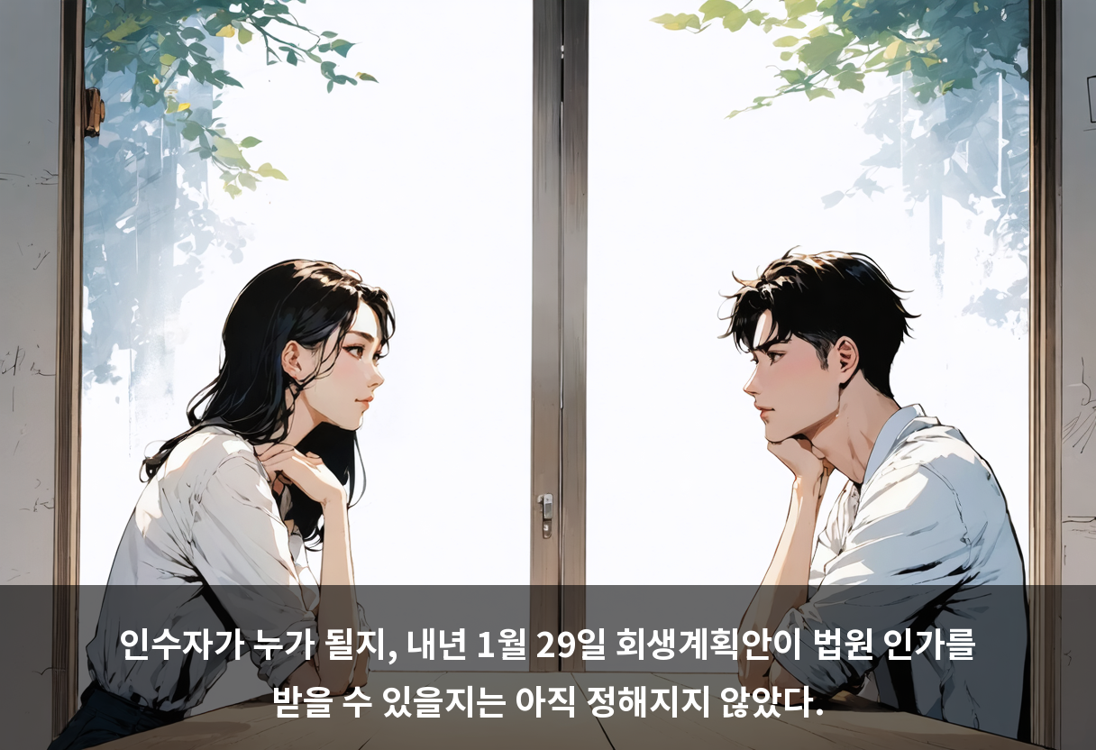 인수자가 누가 될지, 내년 1월 29일 회생계획안이 법원 인가를 받을 수 있을지는 아직 정해지지 않았다.