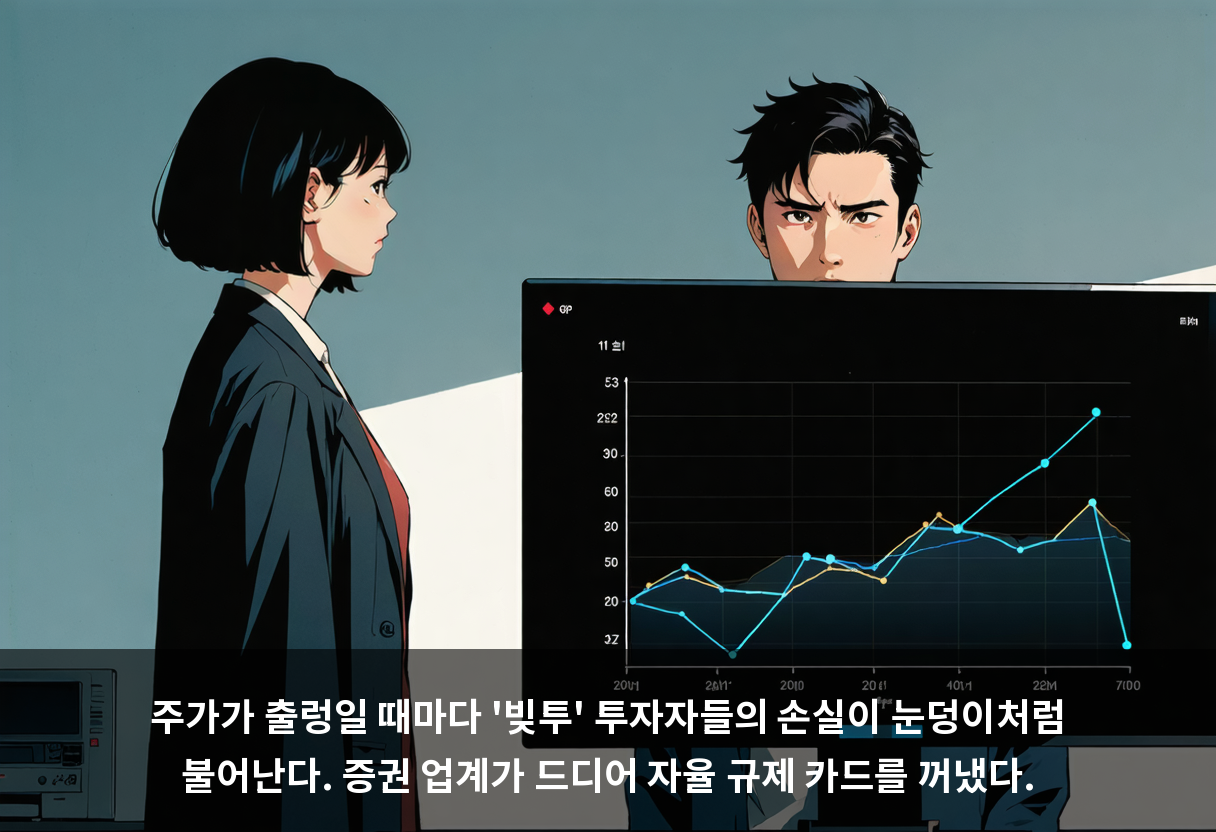 법으로는 100%까지 되는데, 증권사들이 스스로 90%로 내렸습니다 🧯