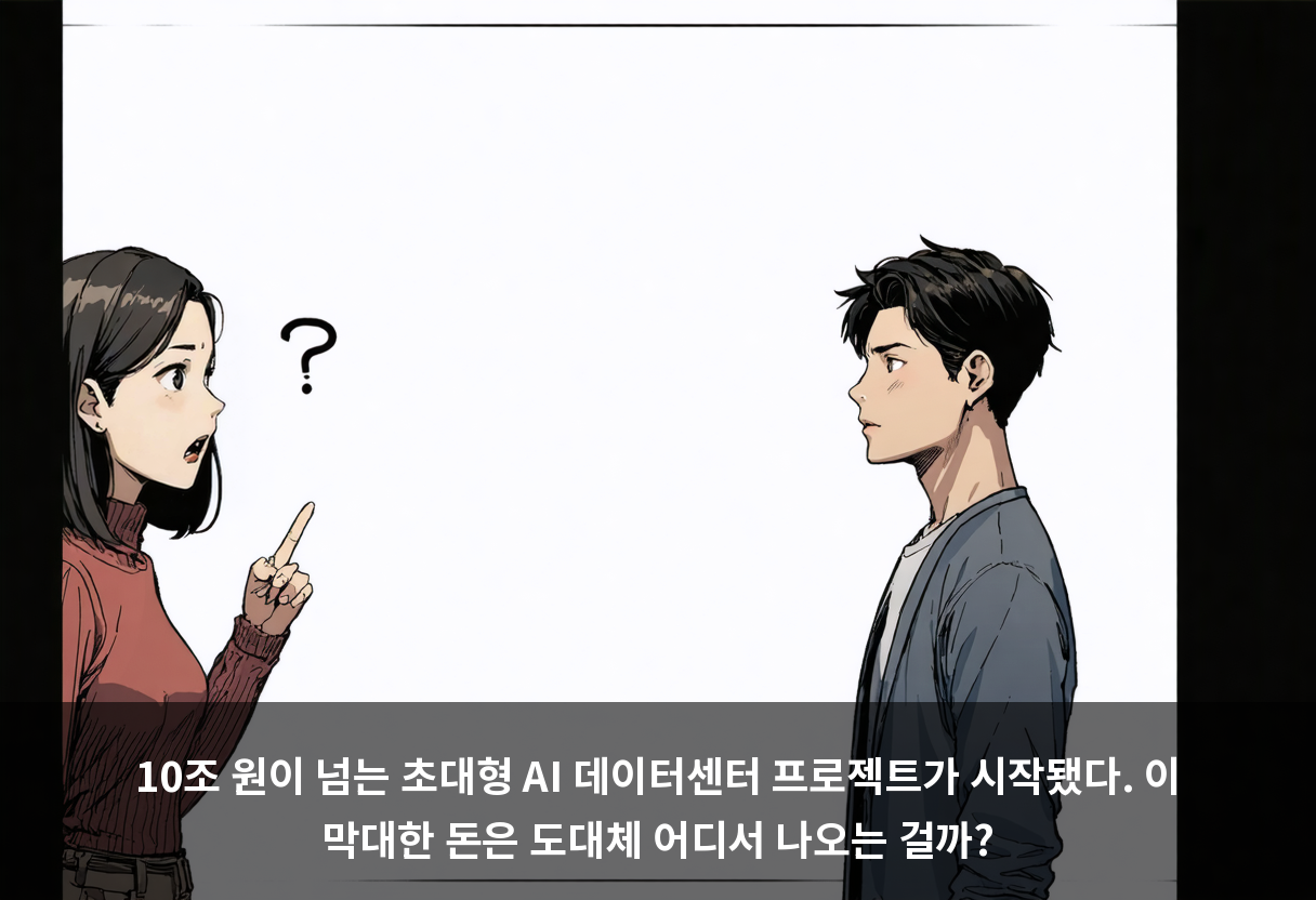 10조 원이 넘는 초대형 AI 데이터센터 프로젝트가 시작됐다. 이 막대한 돈은 도대체 어디서 나오는 걸까?
