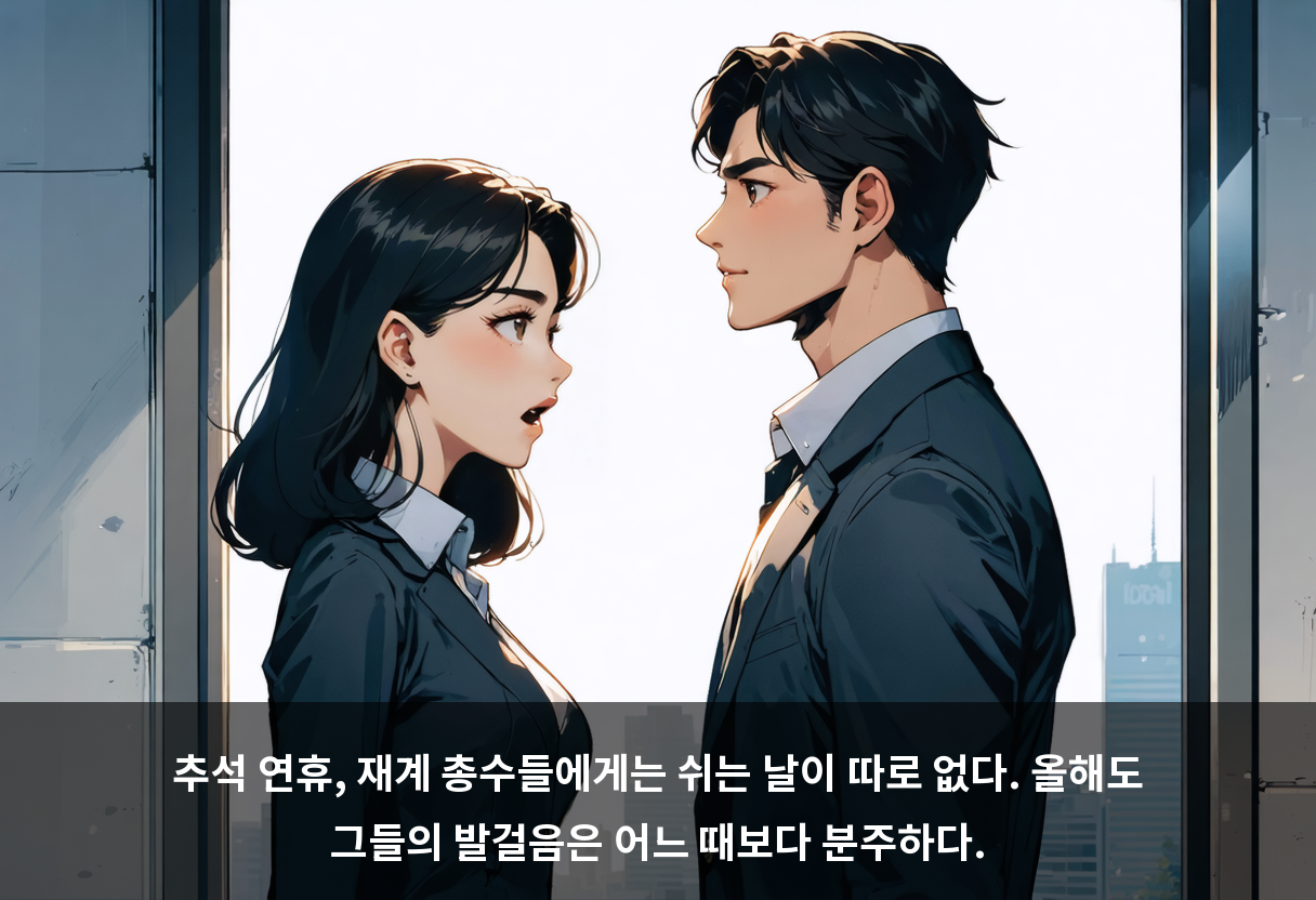 9월 28일 뉴욕, 이재용·최태원이 젠슨 황 옆에 앉습니다 🏅