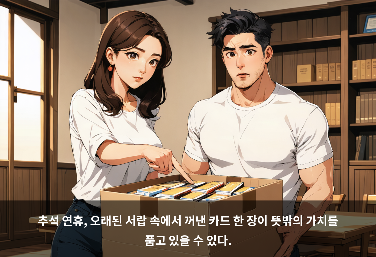 다락방 상자에서 나온 카드 한 장, 600만 원에 거래됐습니다 🗄️