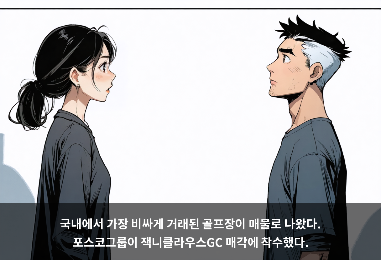 국내에서 가장 비싸게 거래된 골프장이 매물로 나왔다. 포스코그룹이 잭니클라우스GC 매각에 착수했다.