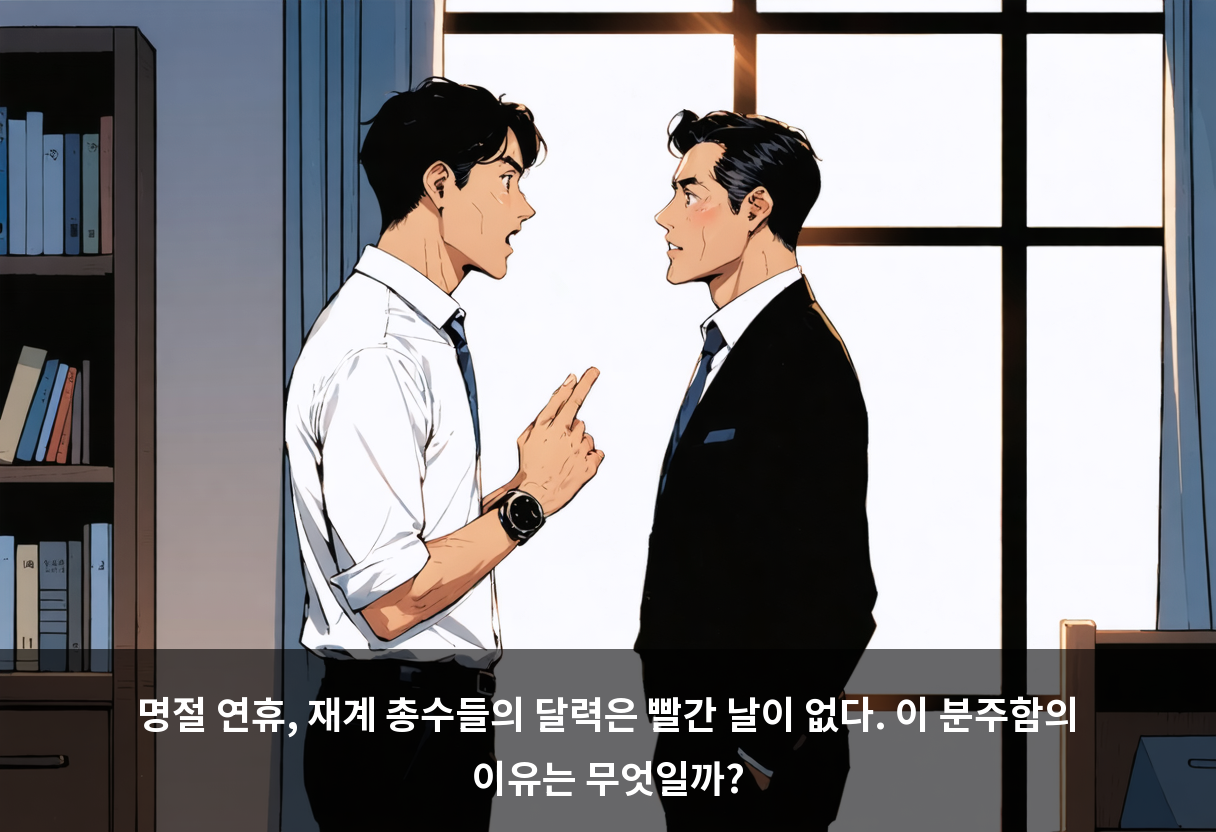 추석에 이재용·최태원은 뉴욕, 구광모·구자은은 멕시코에 있습니다 🥂
