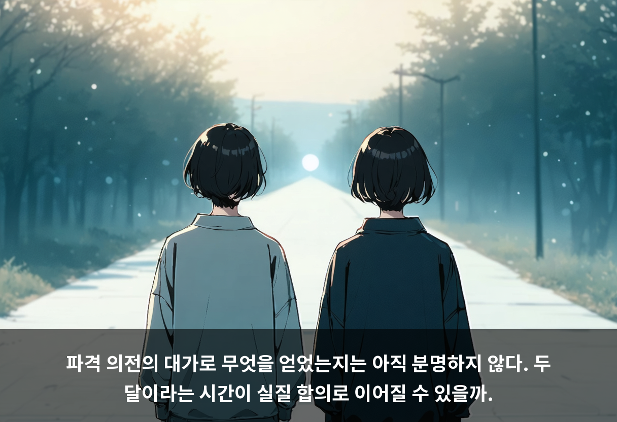 파격 의전의 대가로 무엇을 얻었는지는 아직 분명하지 않다. 두 달이라는 시간이 실질 합의로 이어질 수 있을까.