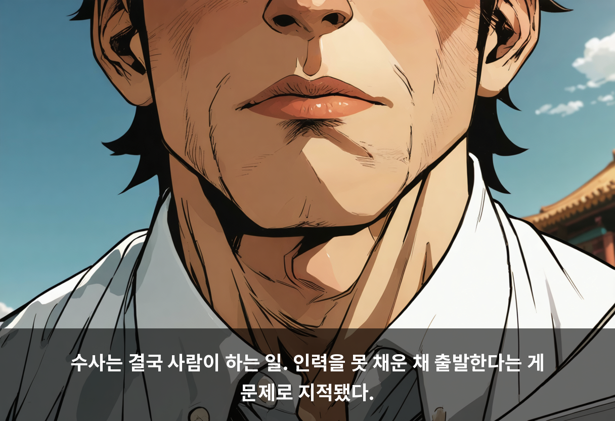 수사는 결국 사람이 하는 일. 인력을 못 채운 채 출발한다는 게 문제로 지적됐다.