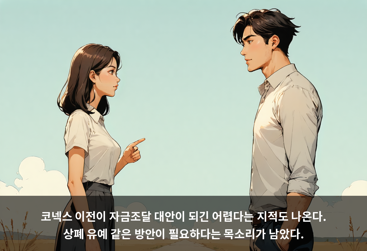 코넥스 이전이 자금조달 대안이 되긴 어렵다는 지적도 나온다. 상폐 유예 같은 방안이 필요하다는 목소리가 남았다.