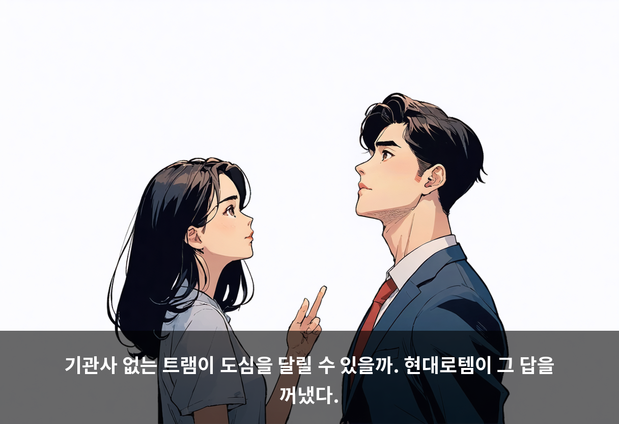 당신이 탄 트램에 기관사가 없어지는 시점, 2031년입니다 🚏