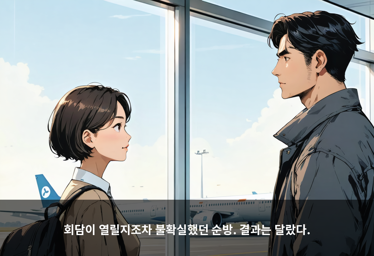 회담이 열릴지조차 불확실했던 순방. 결과는 달랐다.
