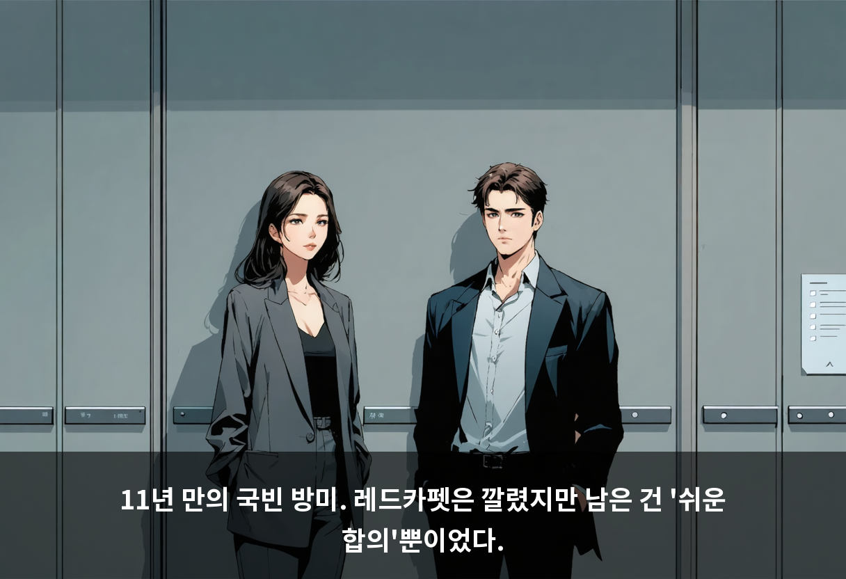 11년 만의 국빈 방미. 레드카펫은 깔렸지만 남은 건 '쉬운 합의'뿐이었다.