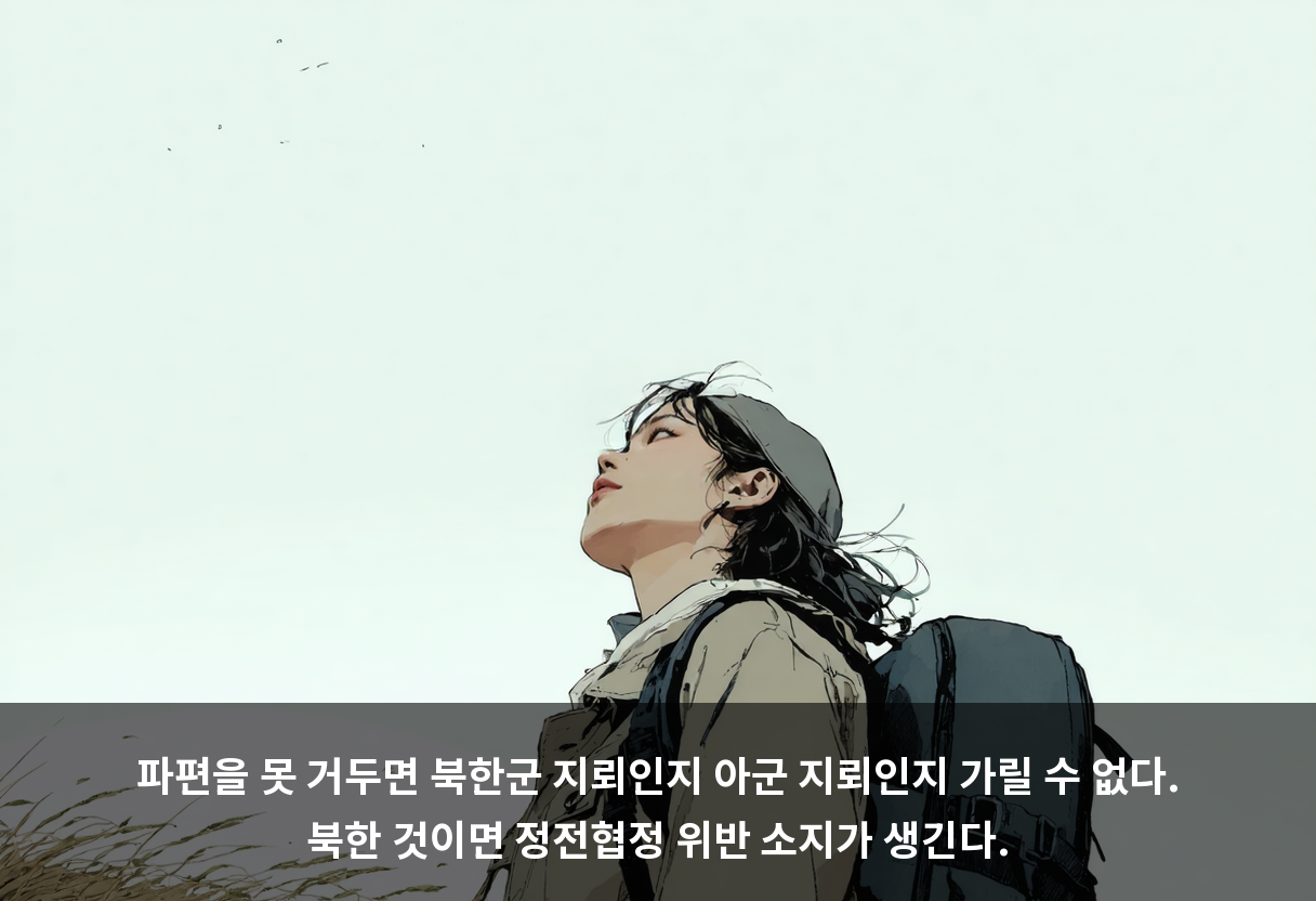 파편을 못 거두면 북한군 지뢰인지 아군 지뢰인지 가릴 수 없다. 북한 것이면 정전협정 위반 소지가 생긴다.