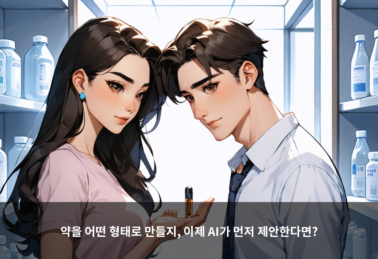 약을 어떤 형태로 만들지, 이제 AI가 먼저 제안한다면?
