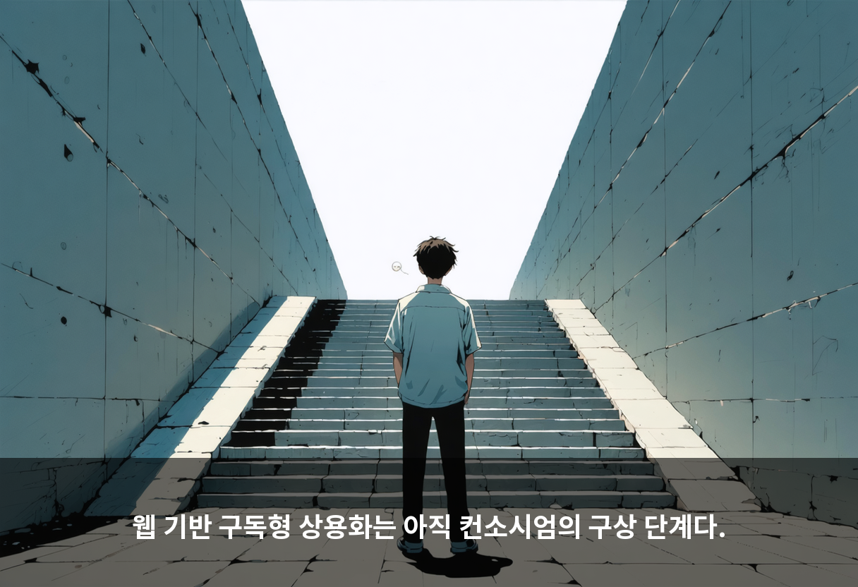 웹 기반 구독형 상용화는 아직 컨소시엄의 구상 단계다.
