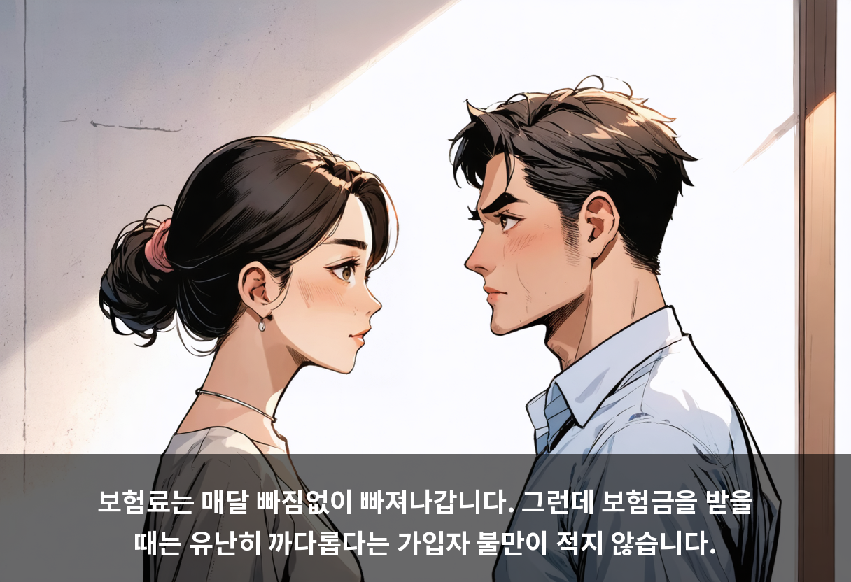 보험료는 매달 빠져나갑니다. 보험금 받을 때는 유독 까다롭다고 한 가입자는 말합니다.