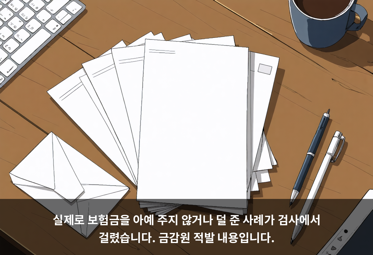 그 불만은 검사 기록으로도 남았습니다. 안 주거나 덜 준 사례가 961건 적발됐습니다.