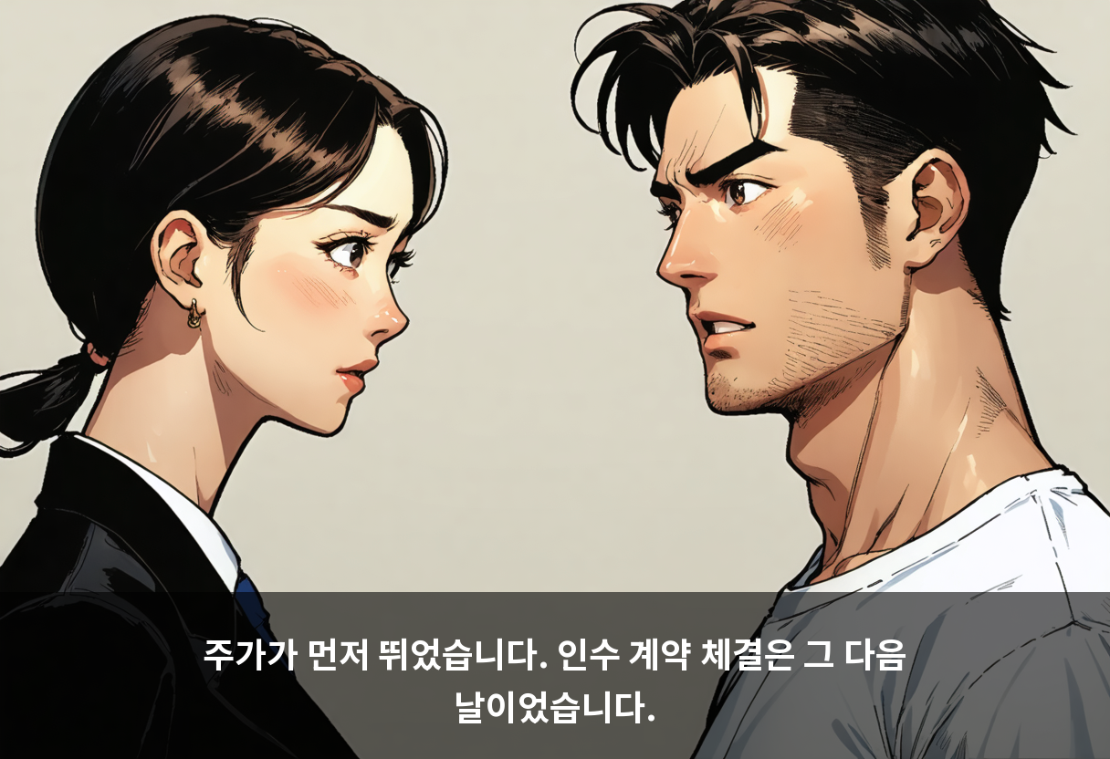 계약서에 도장 찍기 하루 전, 씨싸이트는 이미 상한가였습니다 🕰️
