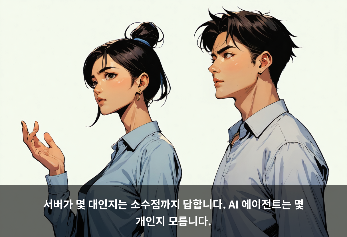 서버 대수는 소수점까지 아는데, AI 에이전트 수는 추측으로 답합니다 🗂️