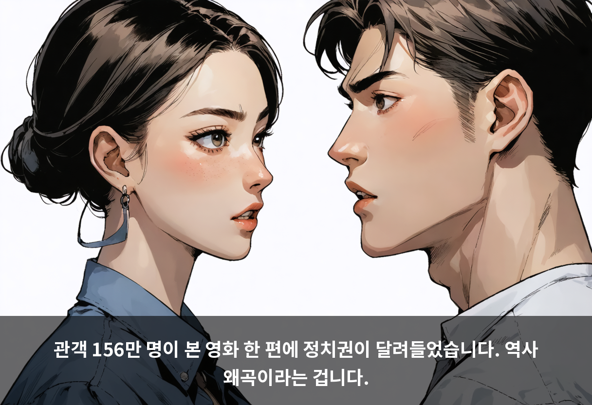 156만 명이 본 영화 한 편이 국정감사 증인석까지 갔습니다 🎬
