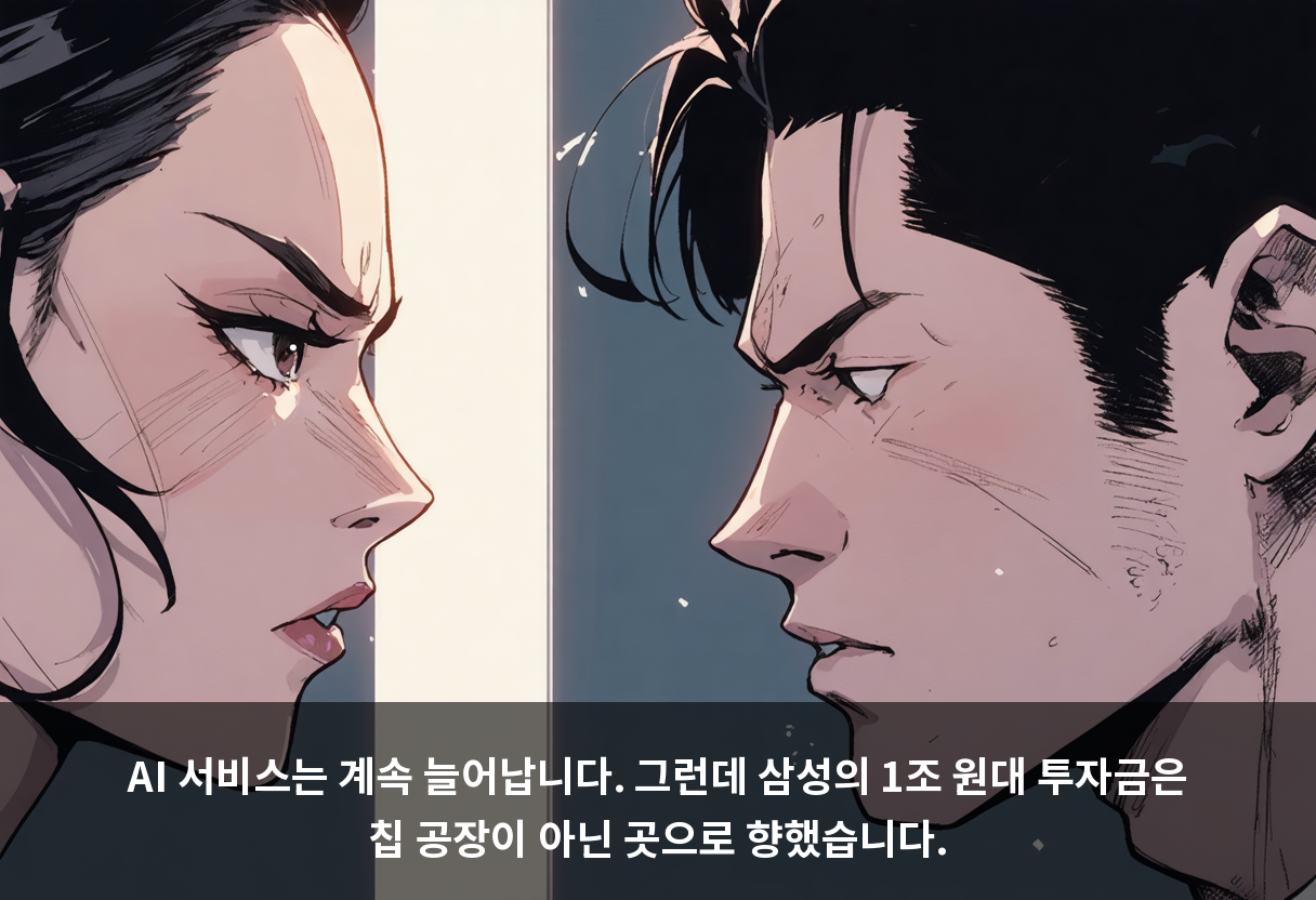 삼성 6개사가 같은 날 미국 AI 인프라 회사에 1조 3,600억 원을 걸었습니다 🧬
