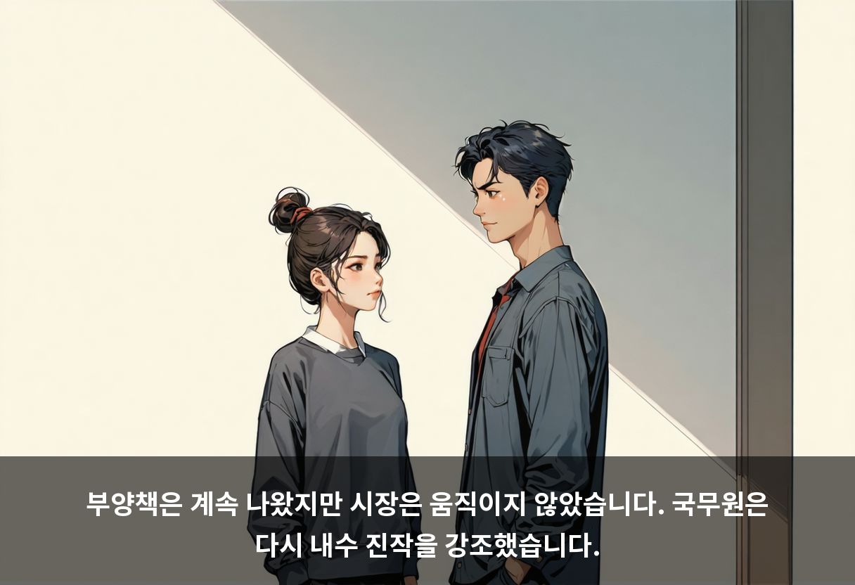 부양책은 계속 나왔지만 시장은 움직이지 않았습니다. 국무원은 다시 내수 진작을 강조했습니다.