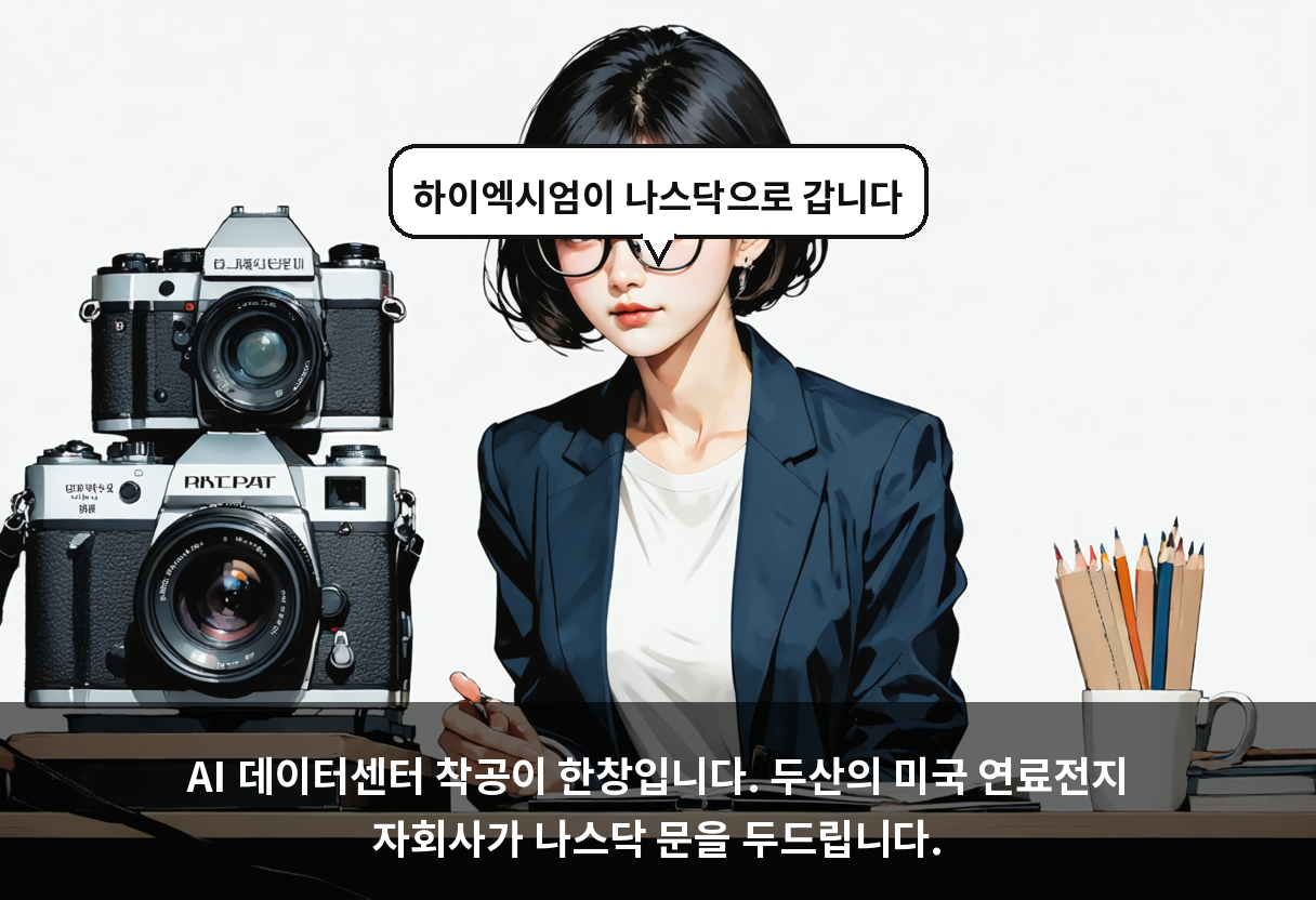 AI 데이터센터 착공이 한창입니다. 두산의 미국 연료전지 자회사가 나스닥 문을 두드립니다.