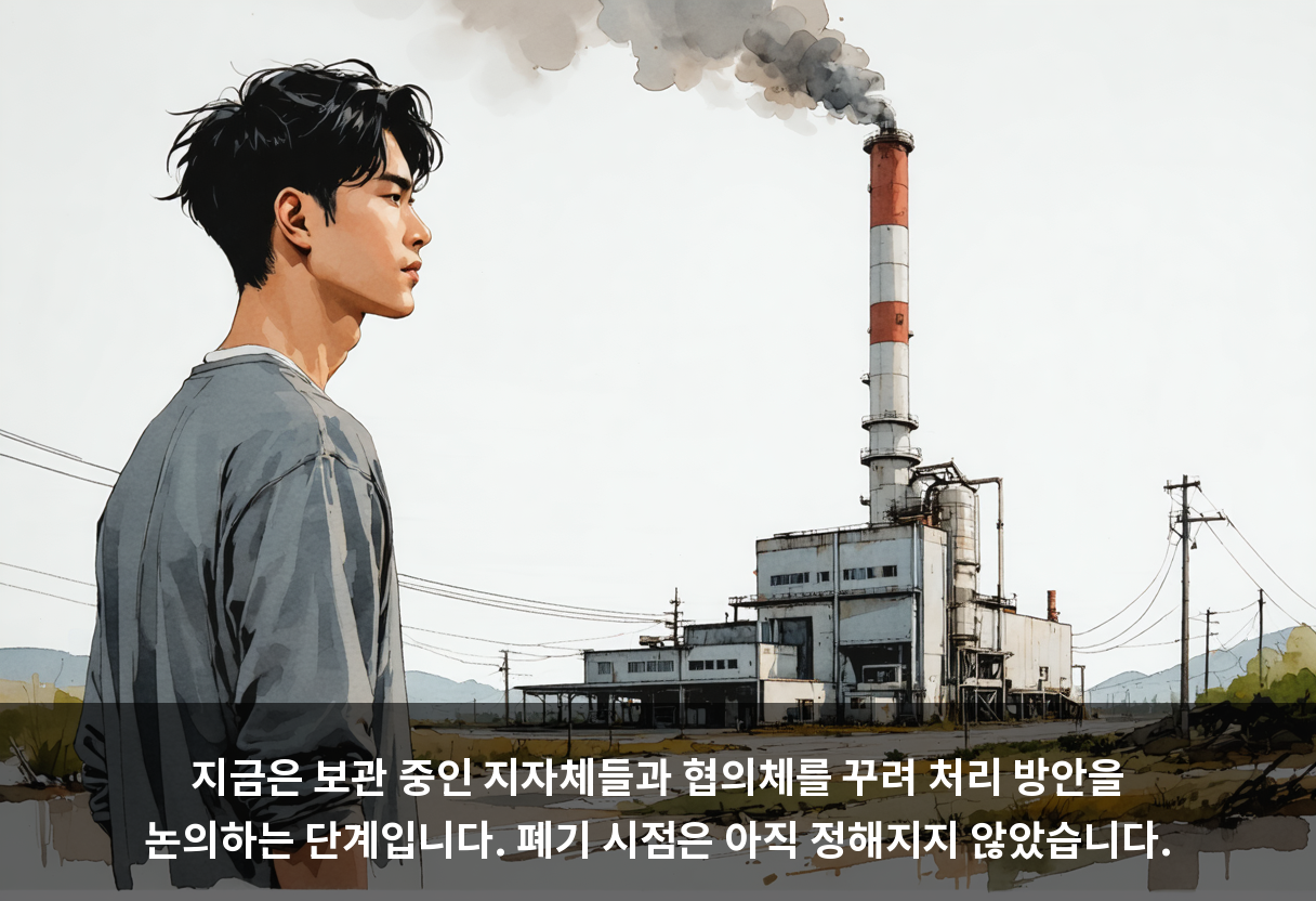 지금은 보관 중인 지자체들과 협의체를 꾸려 처리 방안을 논의하는 단계입니다. 폐기 시점은 아직 정해지지 않았습니다.